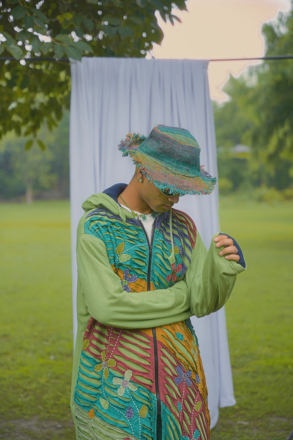 HAND MADE RAZOR CUT JUNGLE JACKET